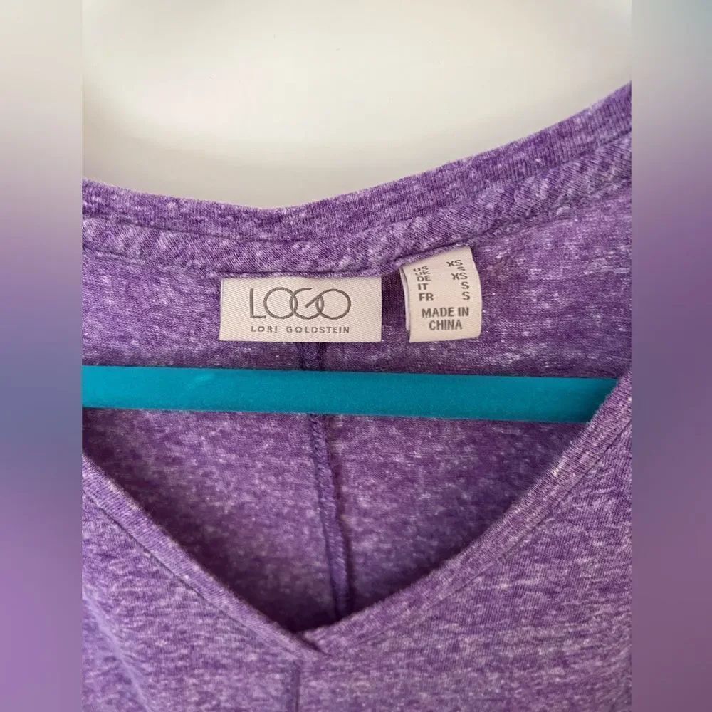 PURPLE LOGO DRESS - Picture 3 of 4